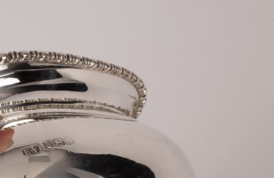 Lot 2 - A three-piece silver tea set