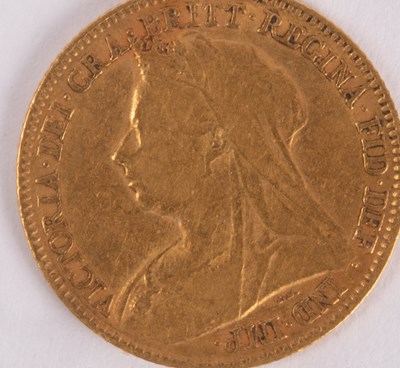 Lot 130 - A Victorian 1897 half-sovereign