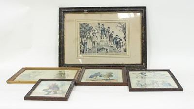 Lot 484 - Early 19th Century English School/Humorous...
