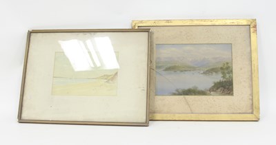 Lot 515 - G L Hall/Mountain Lake/signed and dated...