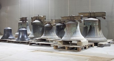 Lot 740 - The peal of eight bells from Prinknash Abbey,...