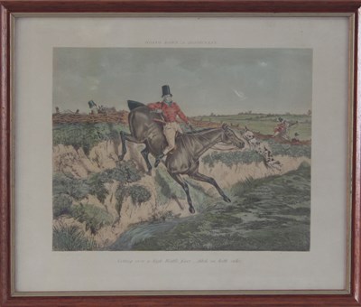 Lot 32 - After Henry Alken/Hunting Prints/set of...