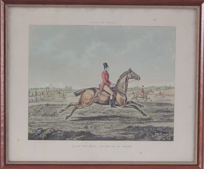Lot 32 - After Henry Alken/Hunting Prints/set of...