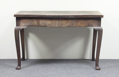 Lot 798 - An 18th Century mahogany side table, the...