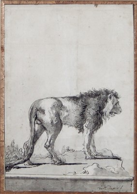 Lot 908 - Giovanni Domenico Tiepolo/Study of a Standing...