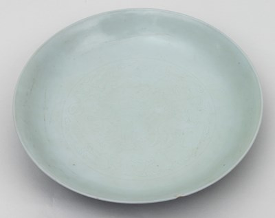 Lot 1001 - A Chinese 18th Century style saucer dish with...