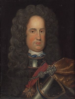Lot 217 - 18th Century Spanish School/Portrait of King...