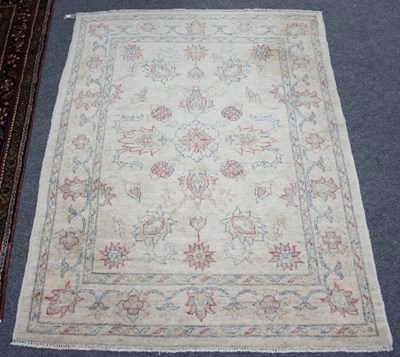 Lot 747 - A near pair of modern Hamadan rugs, each...