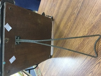 Lot 76 - An Art Nouveau silver coloured metal framed...