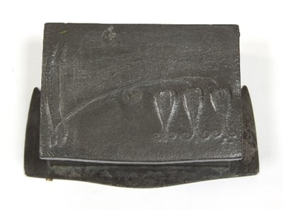 Lot 89 - A Liberty & Co Tudric pewter box, the lid and...