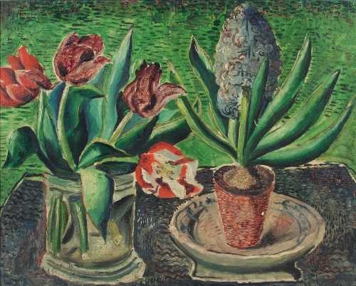 Lot 238 - Christopher Wood (British 1901-1930)/Tulips...