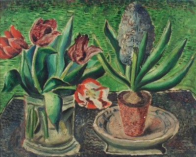 Lot 238 - Christopher Wood (British 1901-1930)/Tulips...