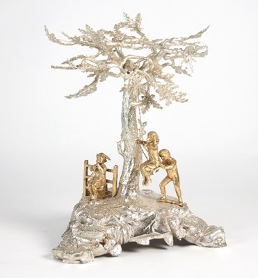 Lot 190 - A silver table centrepiece, Asprey & Co Ltd,...