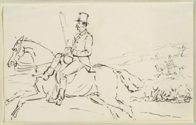 Lot 399 - Sir Francis Grant (Scottish 1803-1878)/Man...