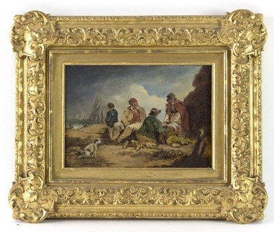 Lot 399 - Manner of George Morland/Figures on the...