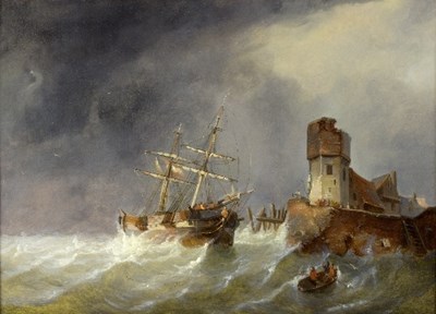 Lot 457 - 19th Century British School/Sailing Ship...