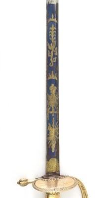 Lot 1170 - An officer's commemorative dress sword with...