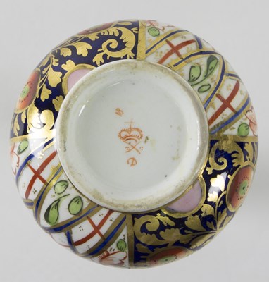 Lot 66 - A Derby Imari small bottle vase, circa 1800...
