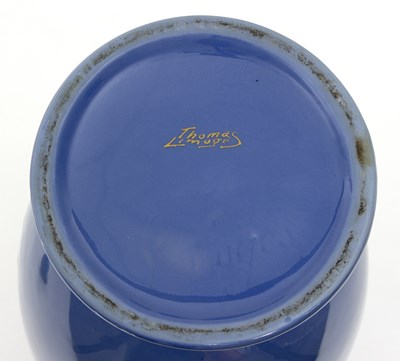 Lot 142 - A pate-sur-pate vase and cover by Thomas,...