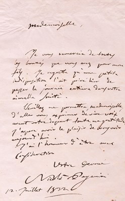 Lot 122 - An Autograph album including a letter signed...