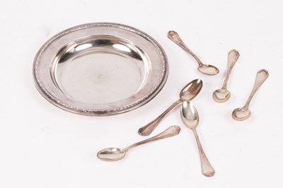 Lot 63 - A French silver dish