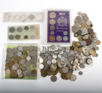 Lot 38 - A small group of World coins to include sets...