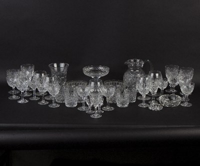 Lot 170 - A large group of cut glass wares to include...