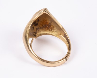 Lot 30 - A 1970s Cartier yellow gold cocktail ring