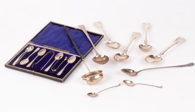 Lot 33 - A George III silver basting spoon