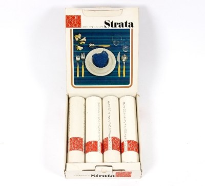 Lot 6 - Georg Jensen/Stainless steel 'Strata' flatware...