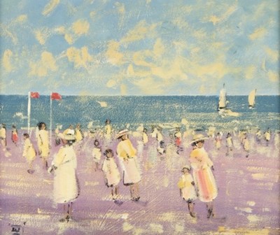 Lot 288 - Walter Beauvais (British 1942-1998)/Beach...