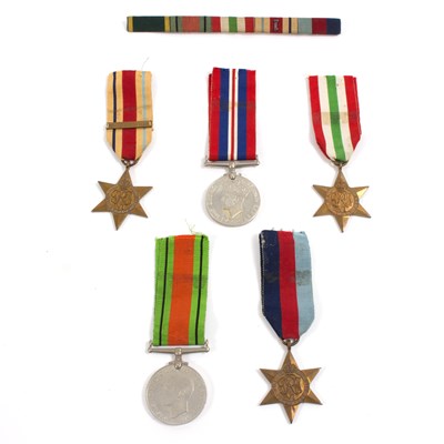 Lot 58 - A group of World War II group to Frank...
