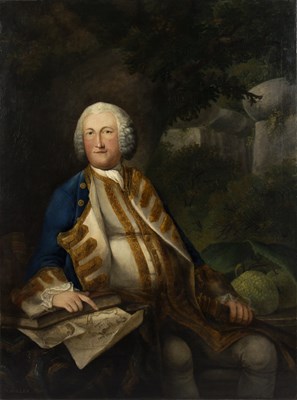Lot 352 - I Miller, circa 1750/Portrait of an...