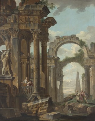 Lot 379 - Circle of Giovanni Paolo Panini (Italian...