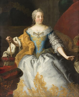Lot 386 - Studio of Martin Mijtens (1695-1770)/Maria...