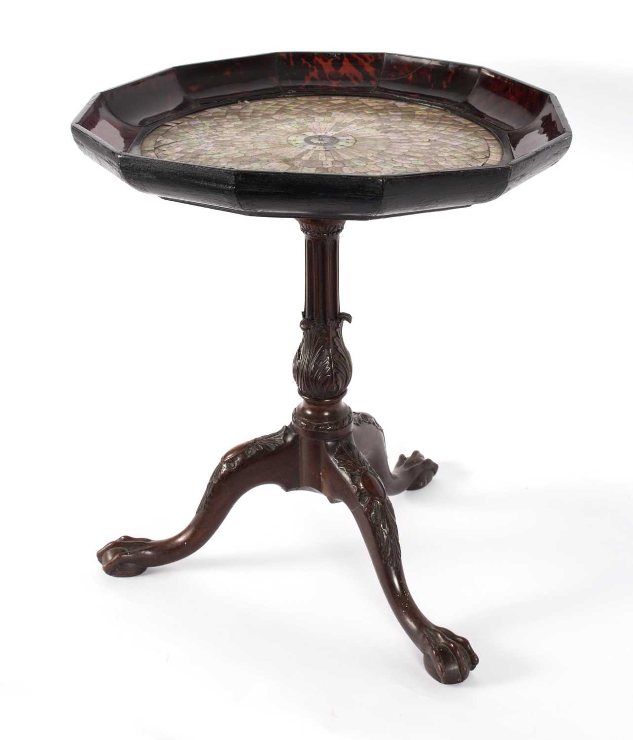 Lot 704 - An Indo-Portuguese mother-of-pearl and...