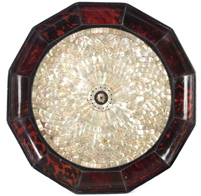 Lot 704 - An Indo-Portuguese mother-of-pearl and...