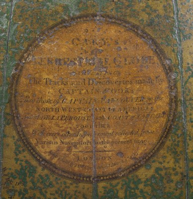 Lot 1002 - A Regency terrestrial 21" library globe by J &...