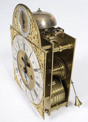 Lot 1030 - A George III eight-day, hour repeat bracket...