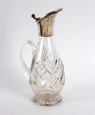 Lot 46 - A silver mounted claret jug, CSG & Co.,...