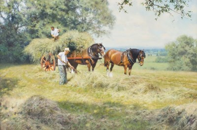 Lot 1046 - Tony Sheath (British, born 1946)/Harvest...