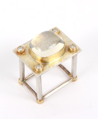 Lot 8 - Barbara Christie, a silver, diamond and...