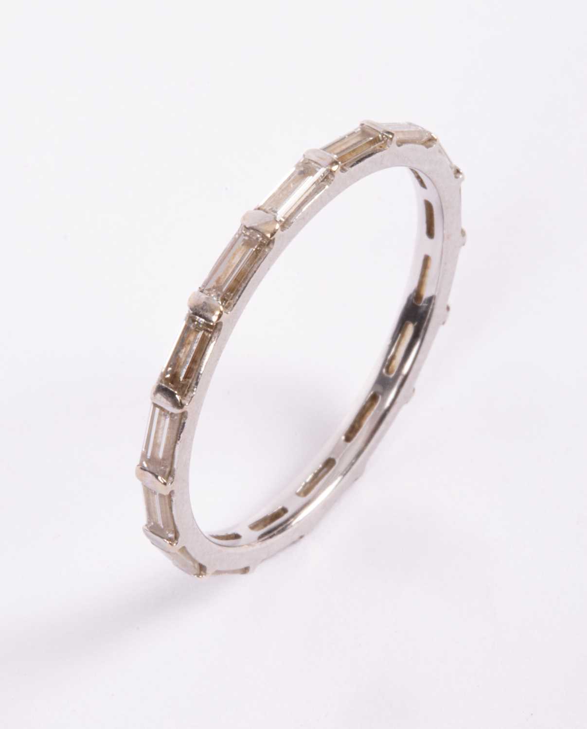 Lot 102 - A diamond eternity ring