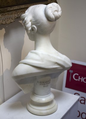 Lot 754 - Edward Hodges Baily RA (1788-1867)/Marble bust...