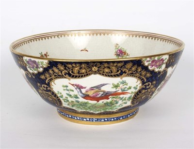 Lot 335 - A Booths bowl in the Worcester style, 20th...