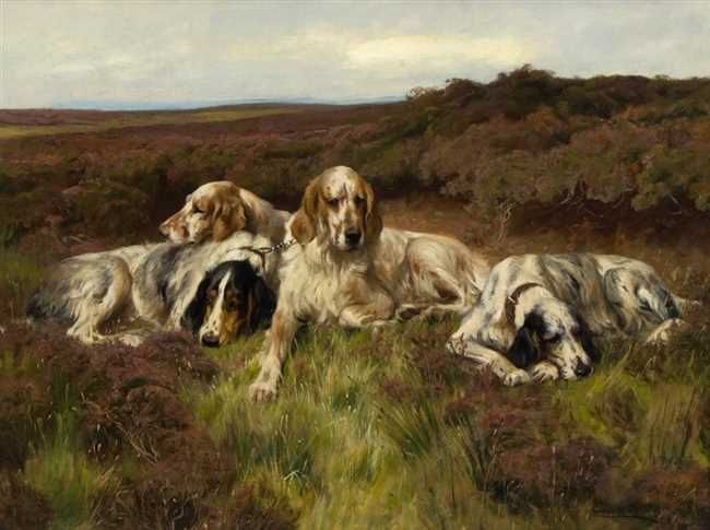Lot 747 - Arthur Wardle (British 1860-1949)/Waiting for...