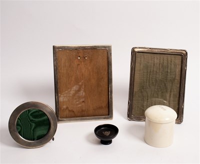 Lot 83 - A circular silver frame, Asprey& Co. Ltd.,...