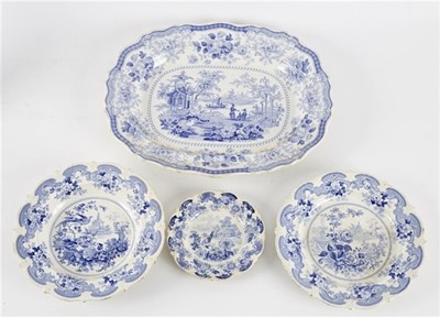 Lot 213 - A Maddock and Sedden meat plate printed with...
