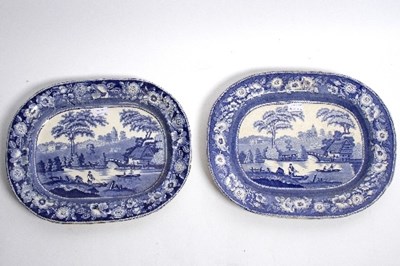 Lot 215 - A Hampson& Broadhurst meat plate printed with...