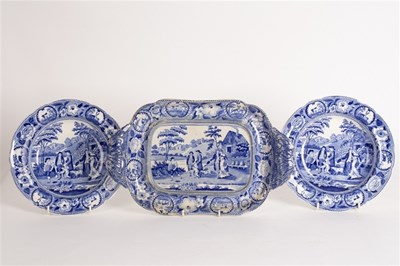 Lot 228 - A William Adams Beemaster pattern tureen stand...